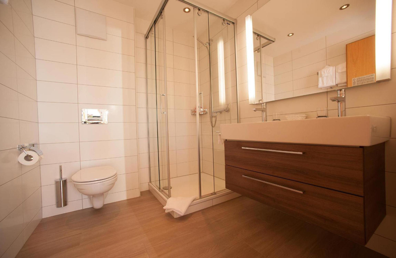 Bathroom, Hotel Aletsch, Raron