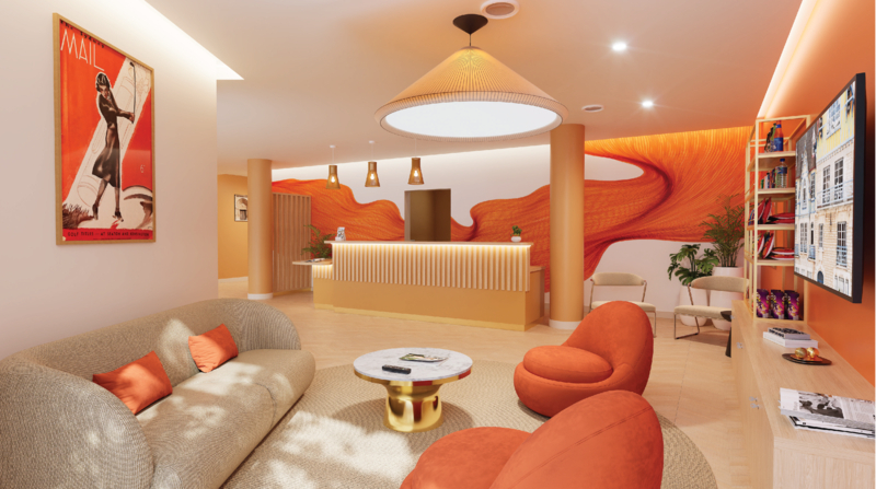 Lobby 2, All Suites Hôtel | Chartres Centre Gare, Eure-et-Loir