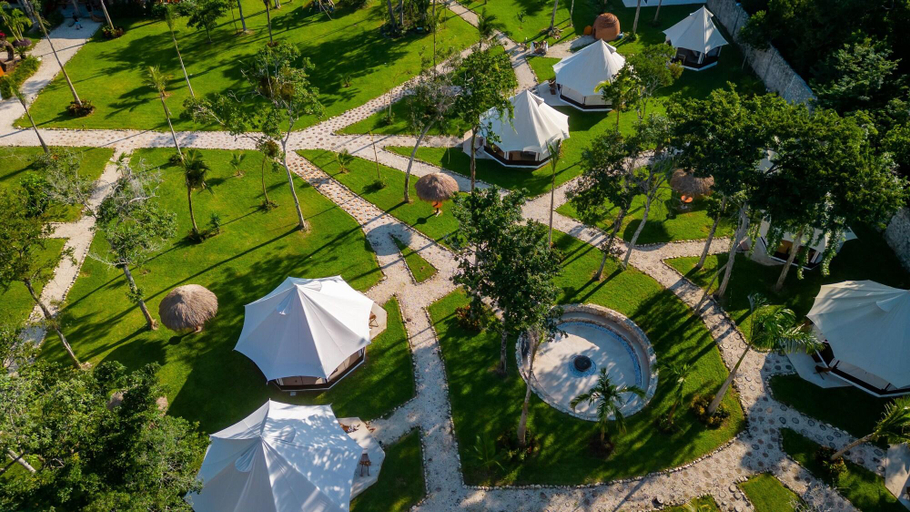 Public Area, Xakluum Eco Glampings, Benito Juárez