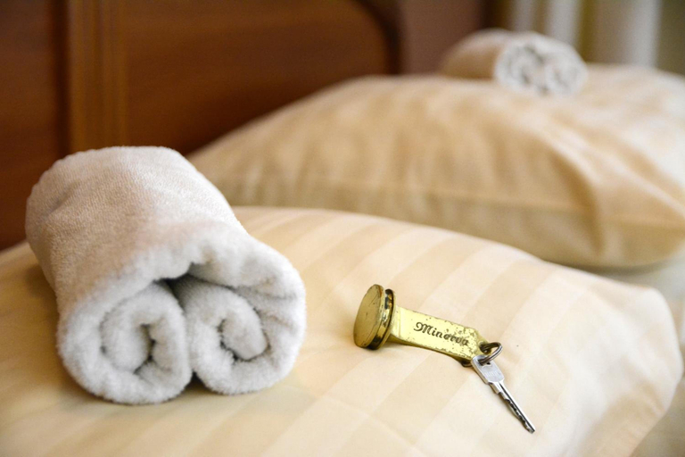 Bedroom 3, Hotel Minerva, Mosonmagyaróvár