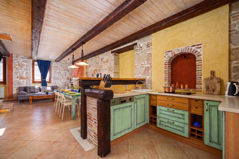 Private kitchen 5, Casa Rossa, Vrsar