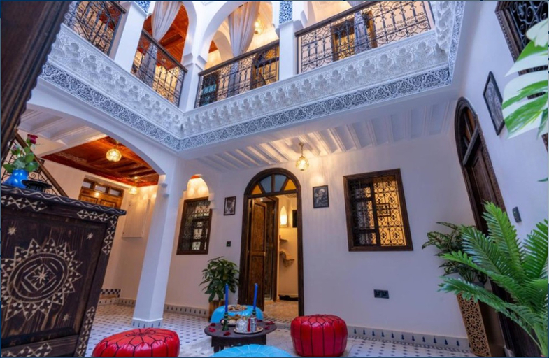 General view 1, Riad La Perle Bleue, Marrakech