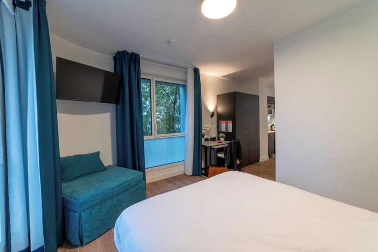 Bedroom 2, Montempô appart-hôtel Bordeaux Belvédère, Gironde