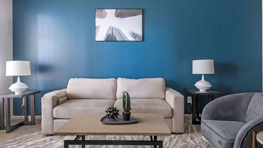 Bedroom 3, Landing Apartments West Houston, Houston