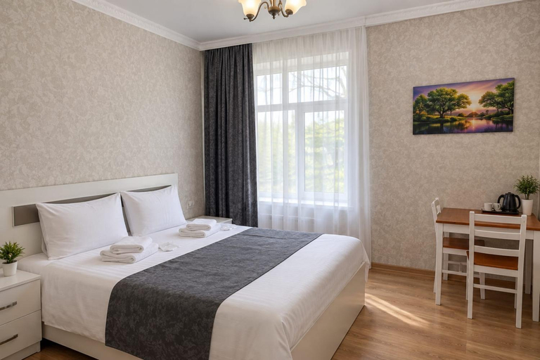 Bedroom 2, Hotel Sharl, Ninotsminda