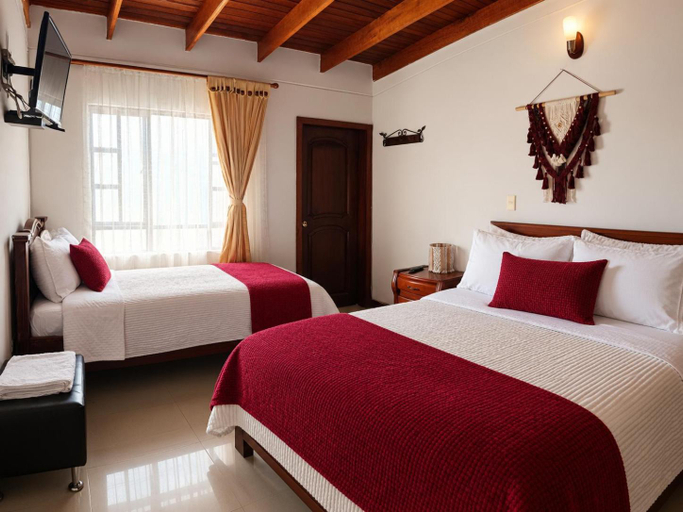 Bedroom 4, Hotel Quinta de Santa Ana, Tibasosa