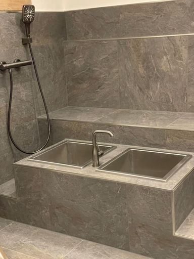 Bathroom 4, Aparthotel Garni Monte, Lienz
