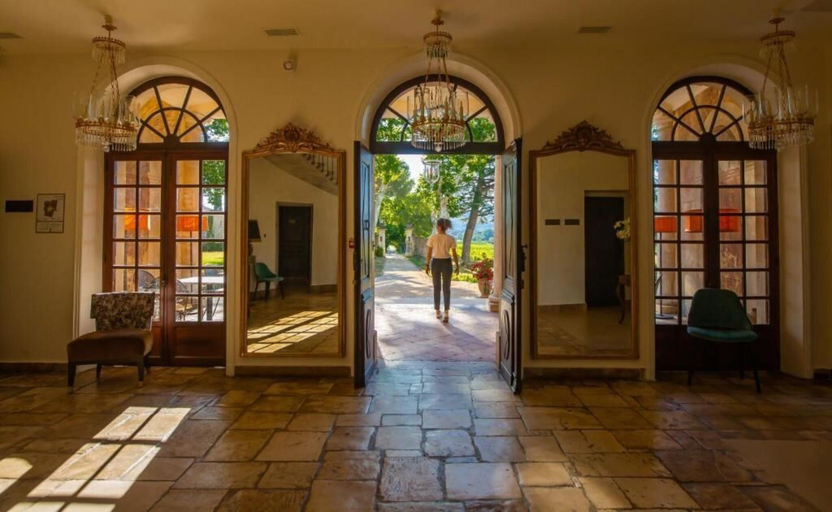 Public Area, Hôtel Villa Walbaum, Ardèche