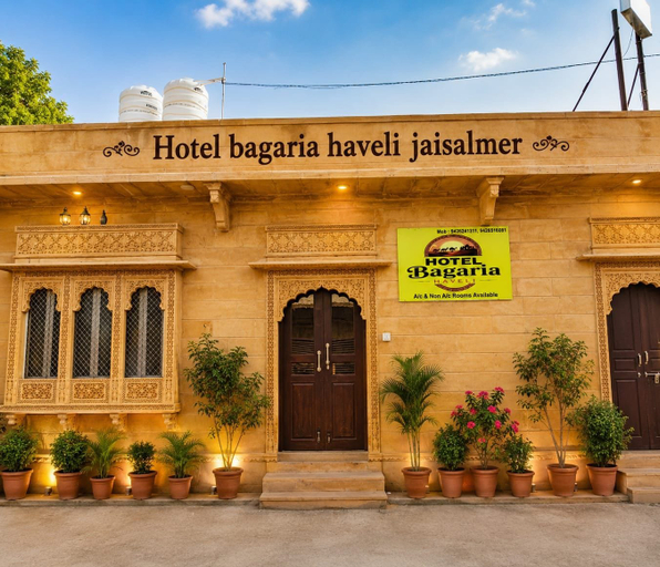 Exterior detail, Hotel Bagaria Haveli, Jaisalmer