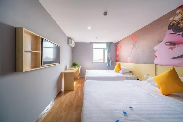 Bedroom 3, Fei Zi Xiao Hotel (Guangzhou Zengcheng Shacun Metro Station), Guangzhou