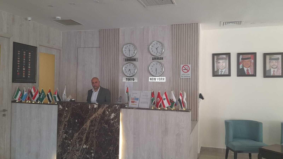 Public Area, Jordan View Hotel, Wadi Essier