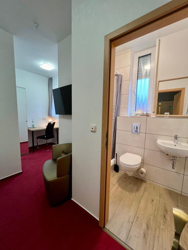 Bathroom 3, Hotel Residenz Stockstadt Main, Aschaffenburg