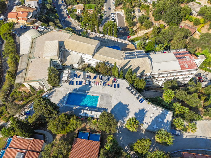 General view 3, Paleokastritsa Palace, Ionian Islands