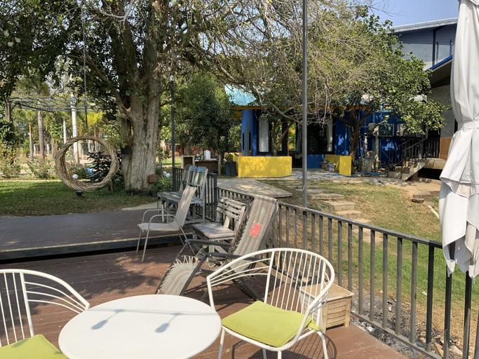 Exterior & Views 2, Morocco blue cafe by chilong river farm, Kosum Phisai