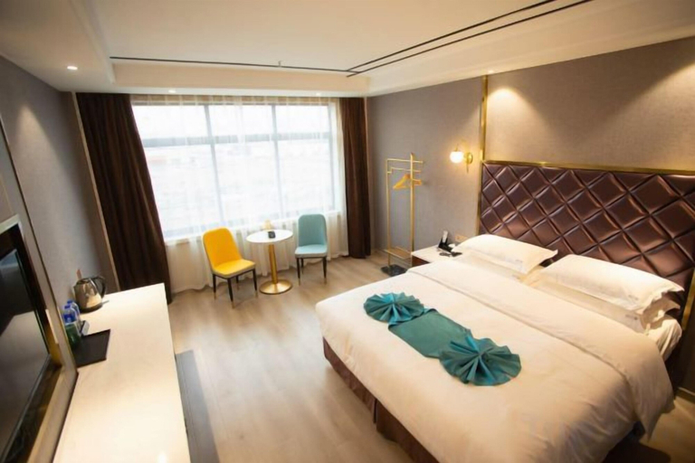 Bedroom 3, Hillman Light Luxury Hotel (Yueyang Taiyangqiao Branch), Yueyang