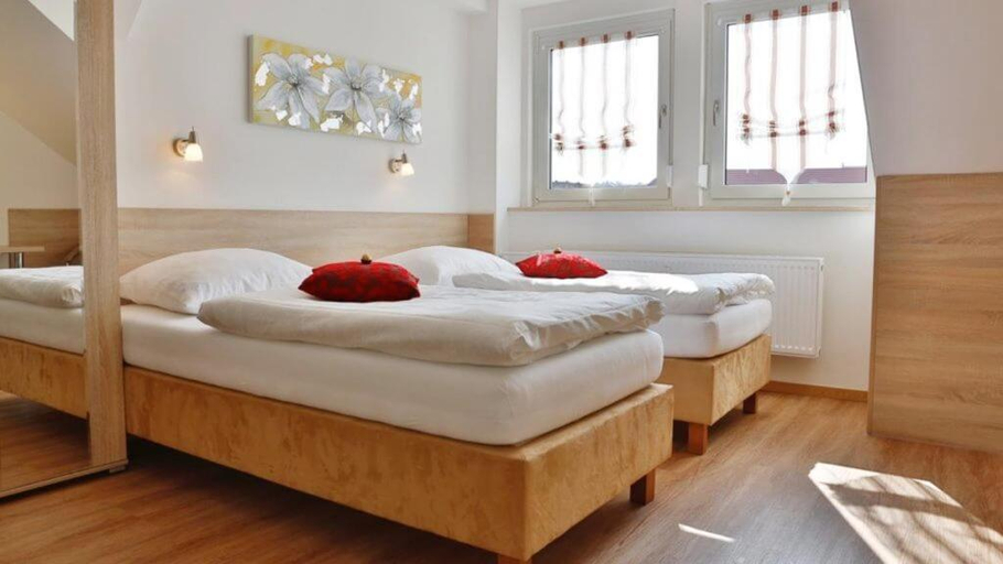 Bedroom 3, Das Falk Apartmenthaus, Nürnberg
