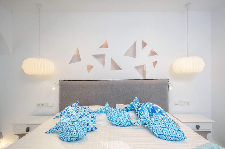 Bedroom 3, Naxos Evilion Luxury Apartments, South Aegean