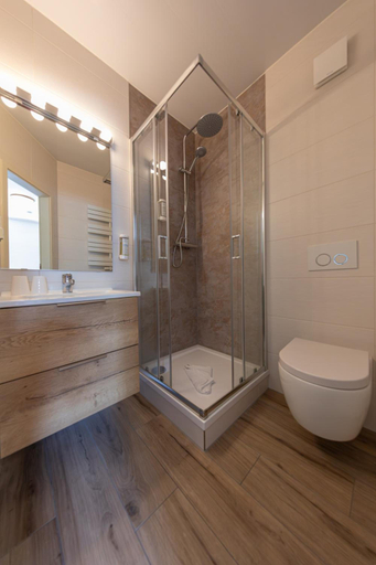 Bathroom 3, Waldgasthof Hotel Am Sauwald, Erzgebirgskreis