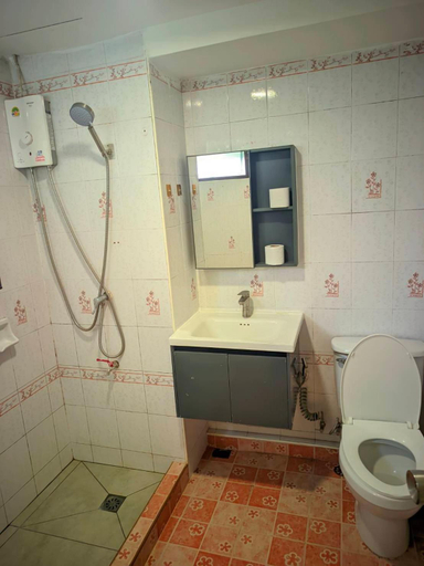 Bathroom 4, Hotel Soni Mansion Pratunam, Ratchathewi
