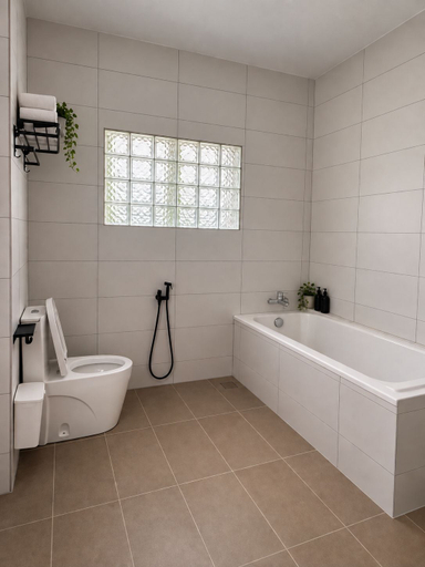 Bathroom 5, Hotel & Recreation Apsara Bukit Residen, Lipis