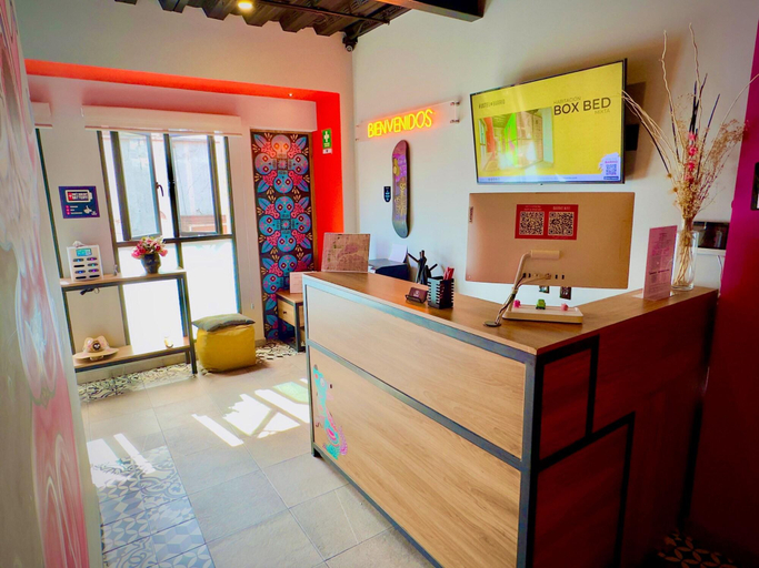 Public Area 3, Barrio Downtown Mexico City Hostel, Mexico City