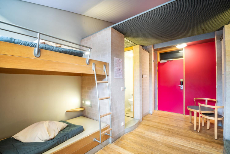 Bedroom 2, Auberge De Jeunesse De Mons, Hainaut