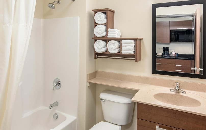 Bathroom, My Place Hotel West Jordan Jordan Landing Ut, Salt Lake