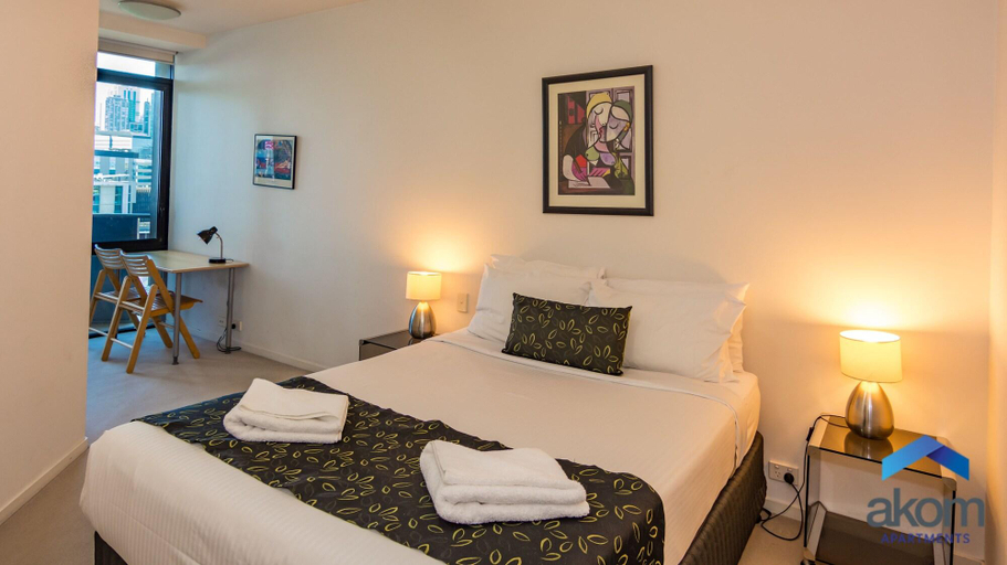 Bedroom 3, Akom At Docklands, Melbourne