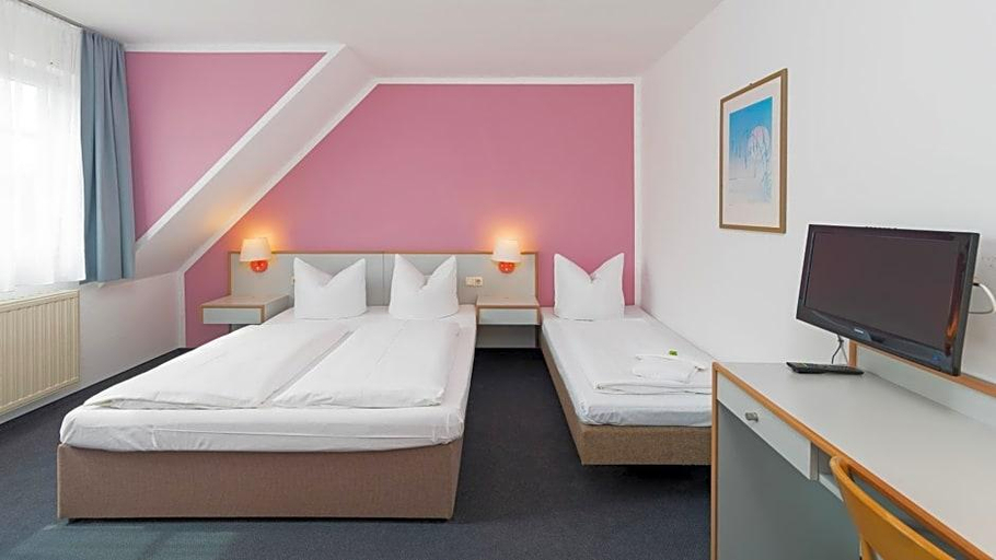 Bedroom 1, Motel Hormersdorf, Nürnberger Land