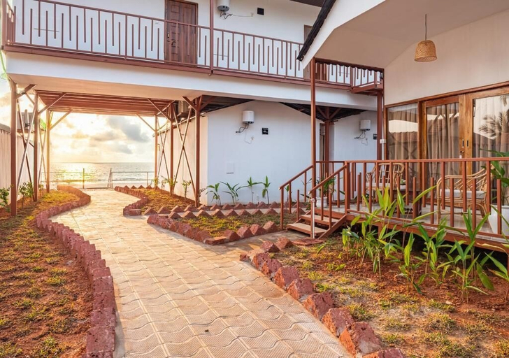 Terrace/patio 4, Ananas Beach Resort, South Goa