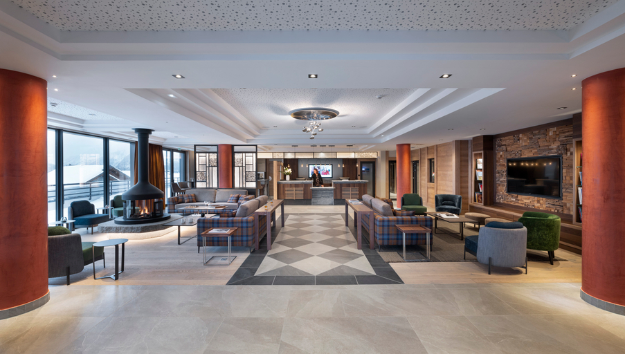 Lobby 2, MGM Hôtels et Résidences - Hotel Alpen Lodge, Savoie