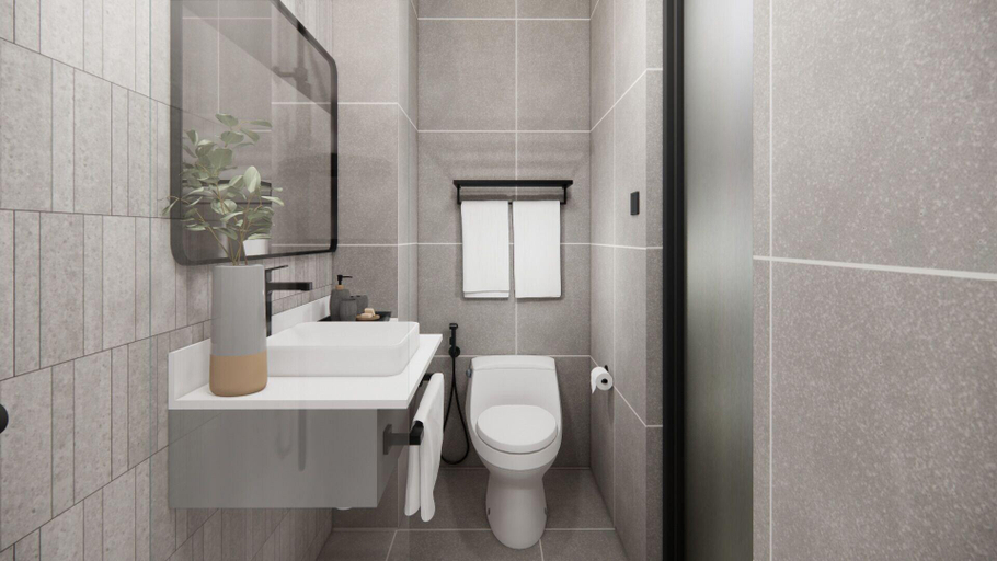 Bathroom 5, Novel Hotel Manila, Taguig