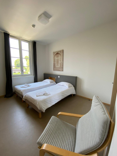 Bedroom 2, Hotel Saint Louis Beaulieu - Bordeaux, Gironde