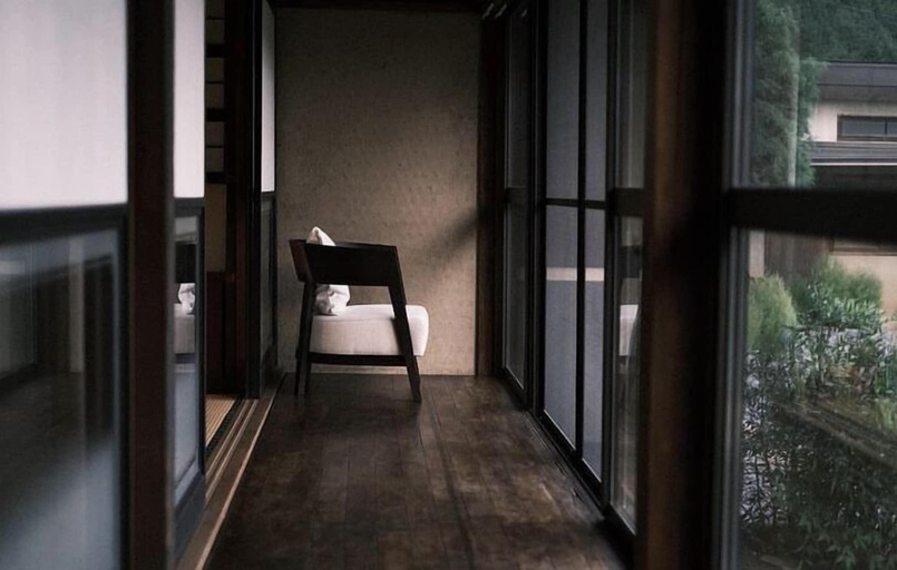 Bedroom 2, A ryokan limited to one group per day, Ryokan Tsuchi to Ito, Omi