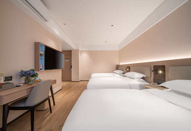 Bedroom 2, Grace Inn Hotel (Jinan Daming Lake Chaoran Tower), Jinan