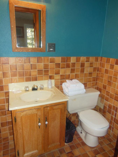 Bathroom 3, Motel Le Paysan, Montréal