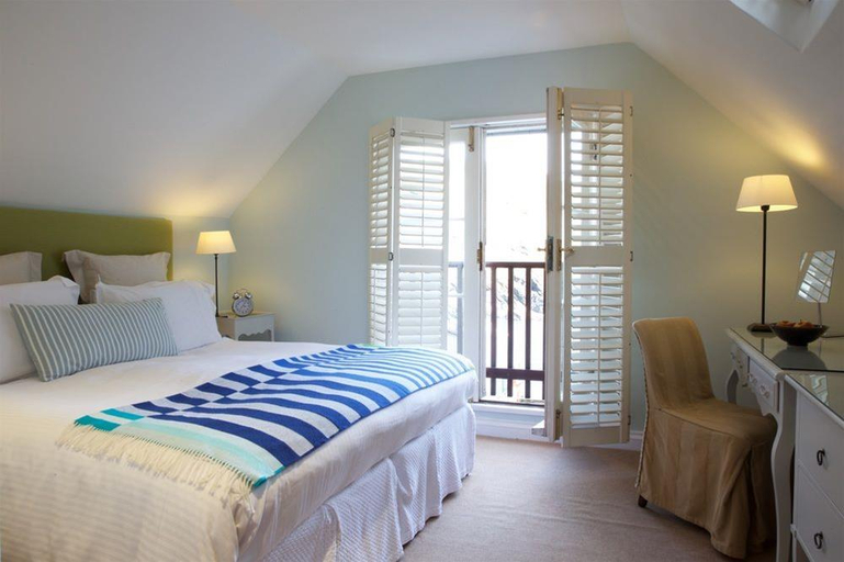 Bedroom 3, Lugger Hotel, Cornwall