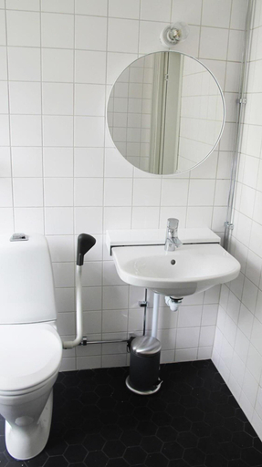 Bathroom 5, Hotel Akerlund, Jokkmokk