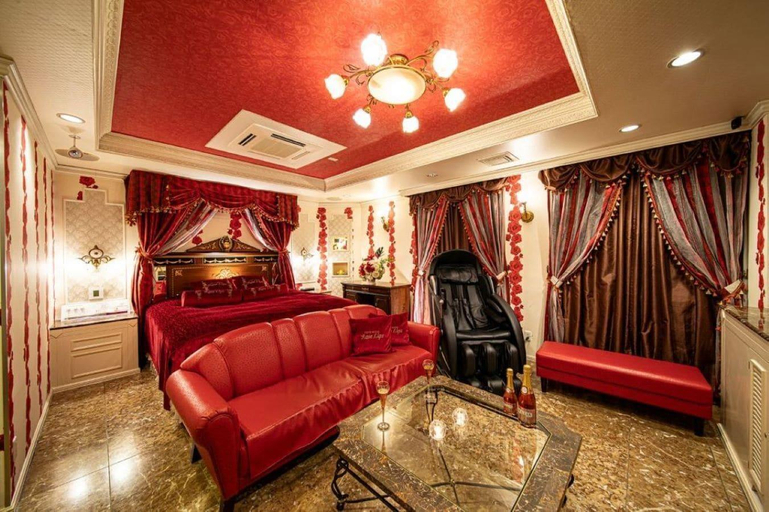 Bedroom 4, Rose Lips Shinsaibashi - Adults Only, Osaka