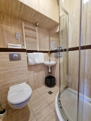 Bathroom 4, Hotel Orbita, Środa Śląska