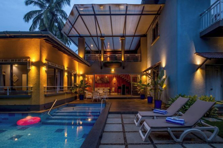 Sport & Beauty 1, Private Villa w Pool 700m Beach D2, North Goa