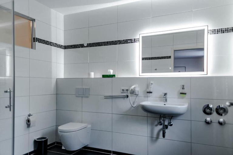 Bathroom 4, Motel Zur Dachsbaude, Barnim