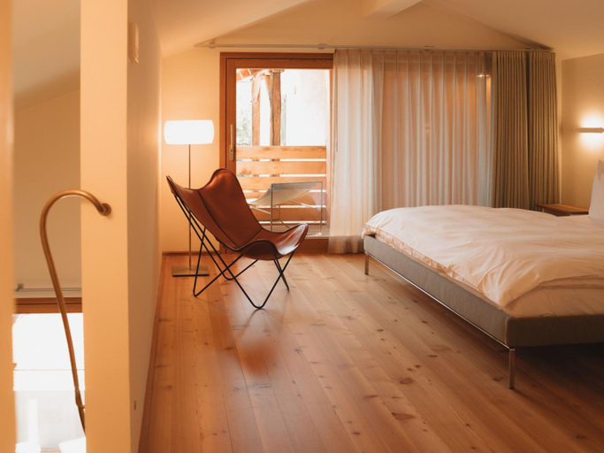 Bedroom 3, Casa Caminada, Hinterrhein