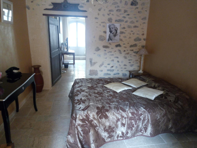 Bedroom 5, Hotel L Oronge, Gard