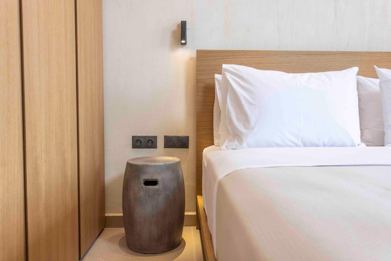 Bedroom 3, Pnoes Luxury Suites, Central Macedonia