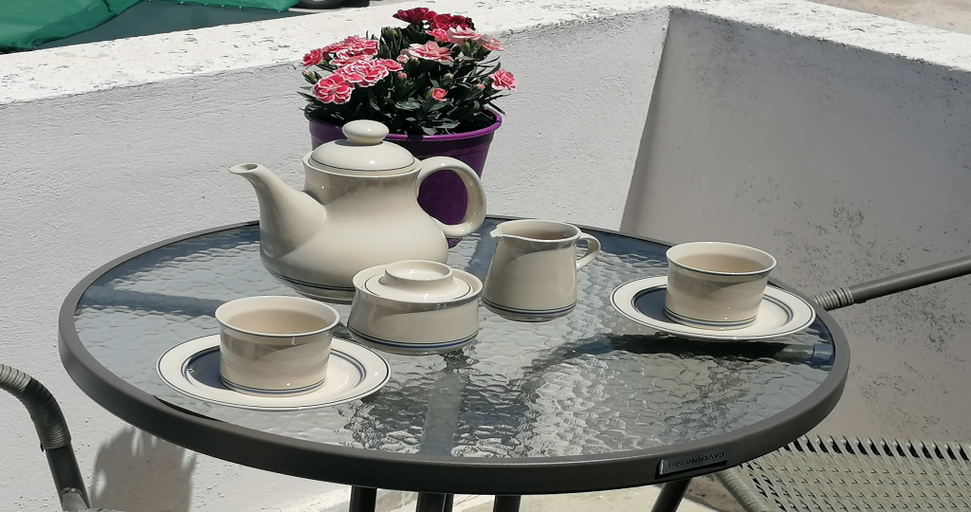 Terrace, Almira Inn, South Aegean