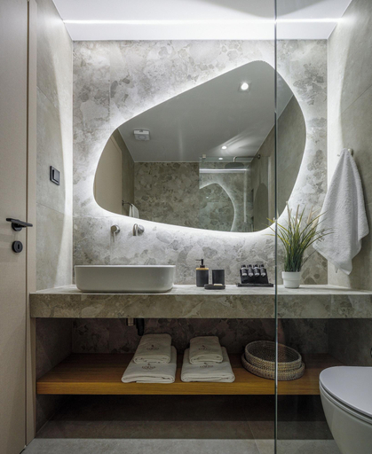 Bathroom 5, Loena Luxury Suites, Central Macedonia