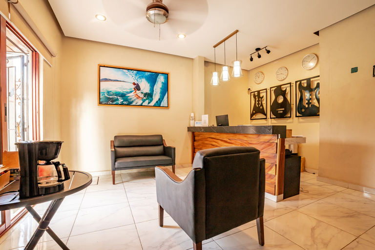 Public Area, Guitarra Inn, Dist. Pochutla