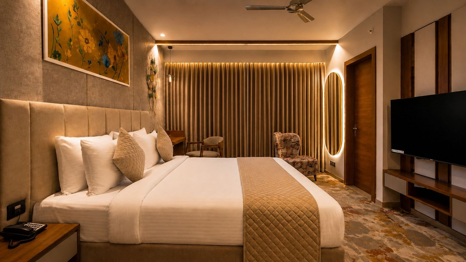 Bedroom 3, The Paradise Bliss - A Luxury Hotel & Spa in Udaipur, Udaipur