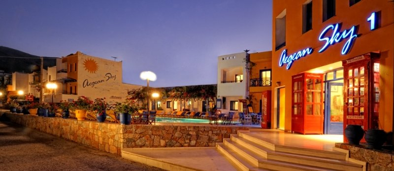 General view 1, Aegean Sky Hotel & Suites, Crete